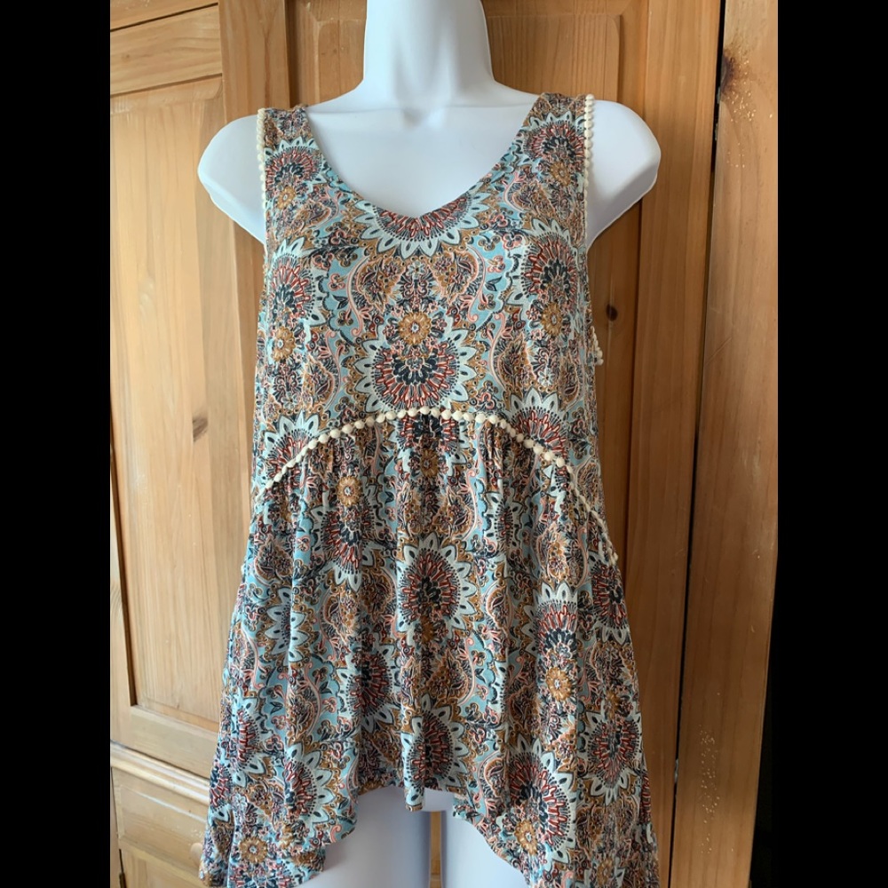 Never Worn floral sleeveless Top from Francescas